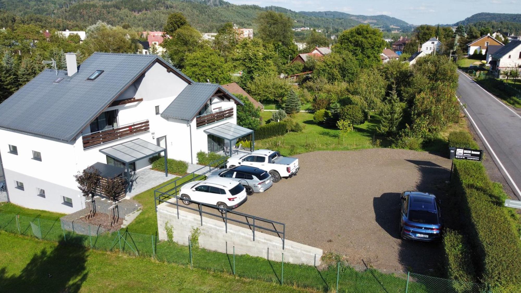 Apartmany Deer House Hodkovice nad Mohelkou Esterno foto